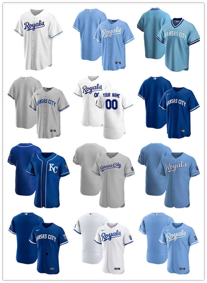 

Custom Jersey Kansas''City''Royals''Mens women Youth 50 Kris Bubic 17 Hunter Dozier 36 Cam Gallagher 19 Kelvin, Blue;black