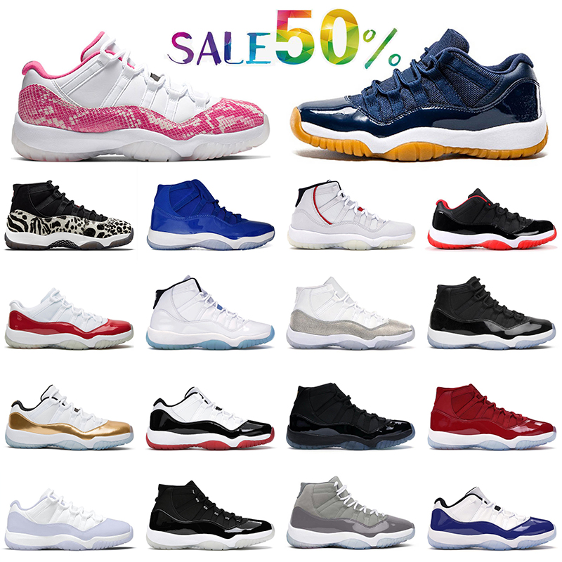 

Wholesale New Jumpman 11 11s Basketball Shoes Mens Women Low Pink Snakeskin Navy Gum High Animal Instinct Metallic Silver Cool Grey Sports OG Sneakers Trainers 36-47, A63 cool grey 2021 40-47