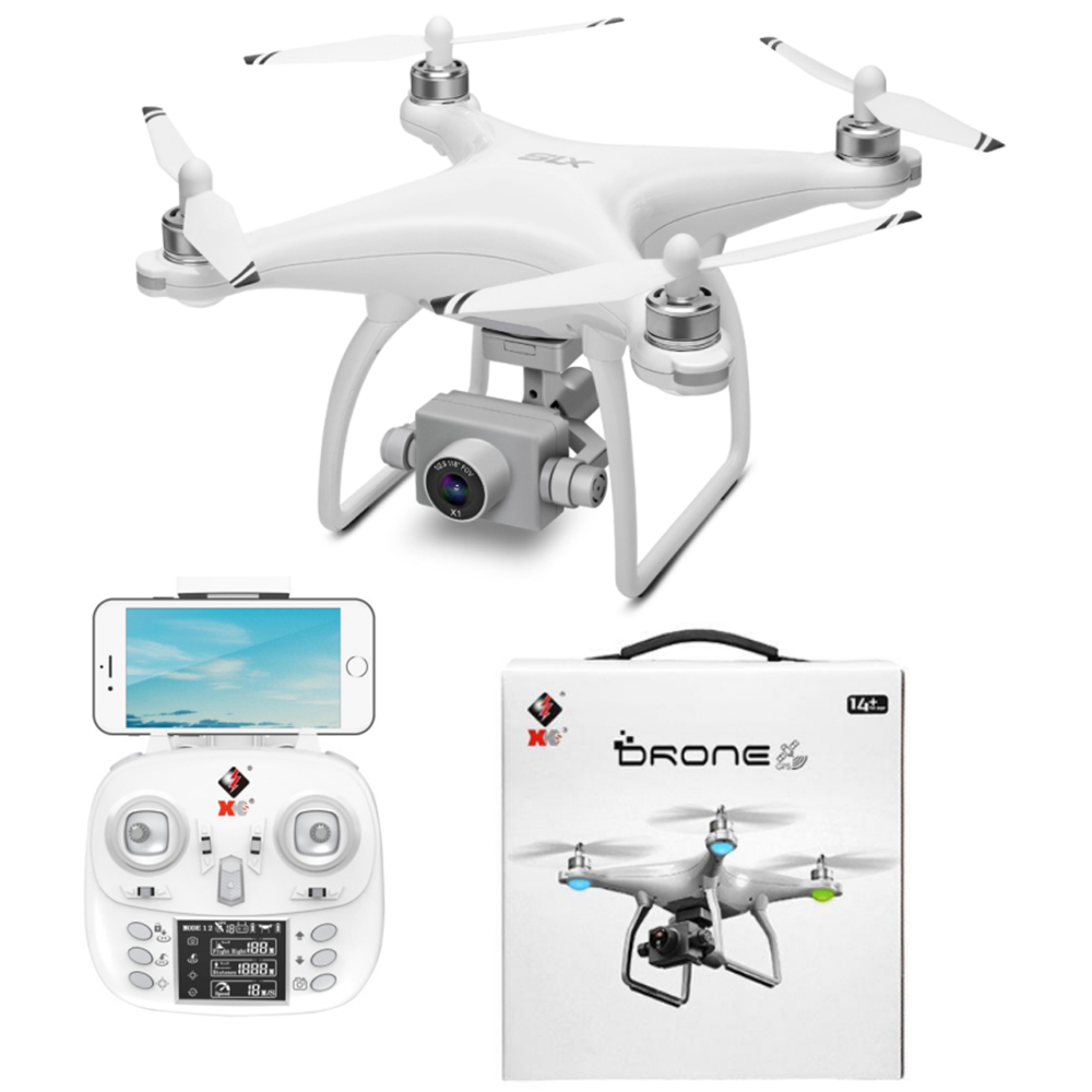 

Wltoys xk x1s 5g wifi fpv gps with 4k camera hd coreless gimbal 2-axel 22 minutes brushless rc flight time drone quadcopter, 4k 1battery
