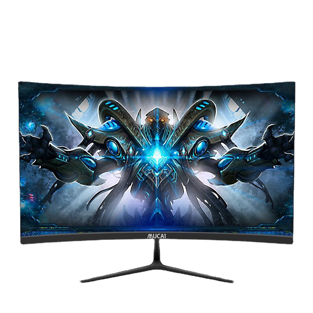 

MUCAI 24 Inch Curved 144Hz Monitor Computer Desktop MVA PC Screen 165Hz HD Ultra Thin Gaming Lcd Display HDMI/DP