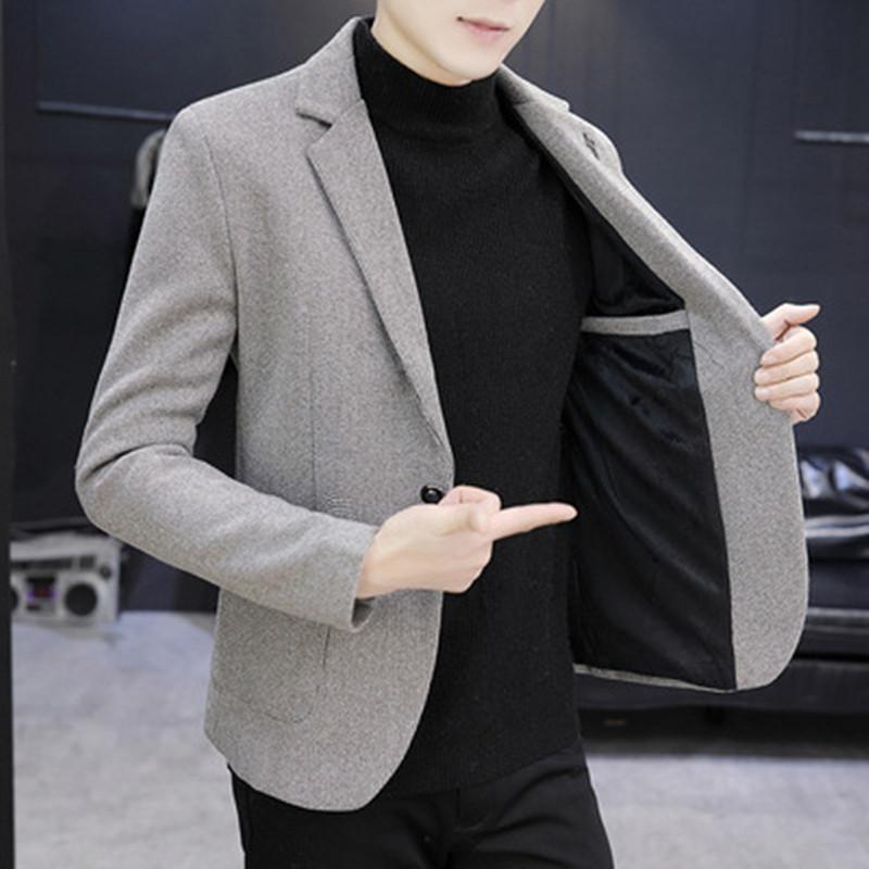 

Slim Fit Suits for Men Smart Blazer Best Wedding Men Blazer Slim Fit Casual Blazers Traje De Chaqueta Hombre Blazers BG50BS, Beige