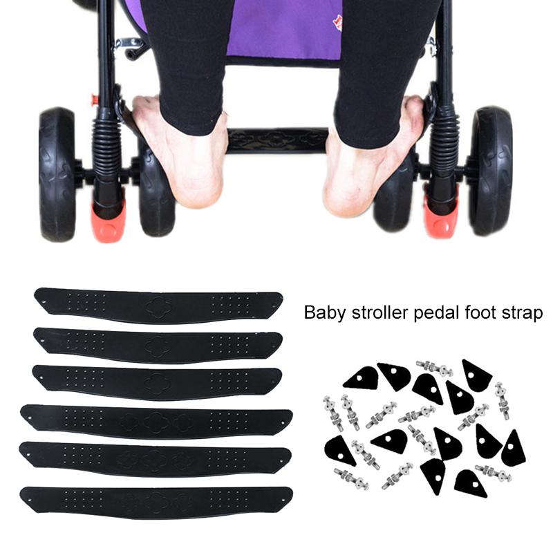 

Pedal Baby Footrest Stroller Footboard Foot Rest Plastic Black Pram Baby Buggy Infant Toddler Quality
