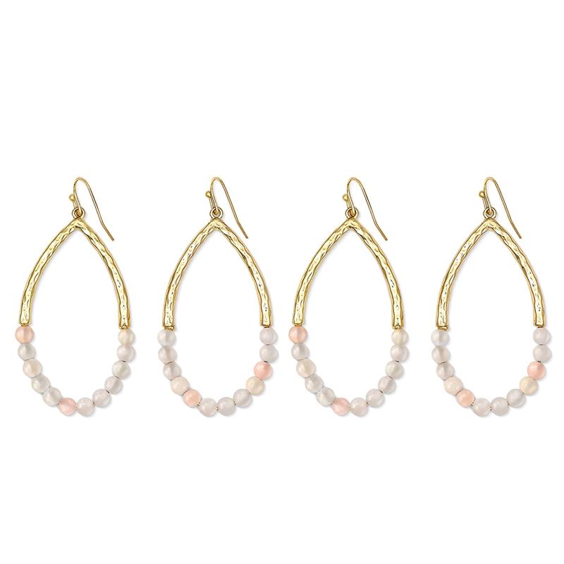 

Women's Crystal Teardrop Pendant Earrings Wedding Ball Anniversary Gift 2 Pairs