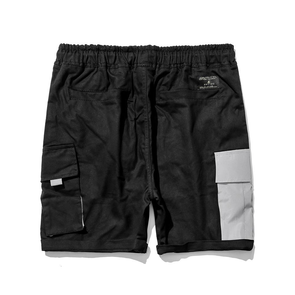 

2021 Aelfric Eden Brand New Famous Street Casual Men's Loose Straight Knee Running Shorts 2f5w, Black