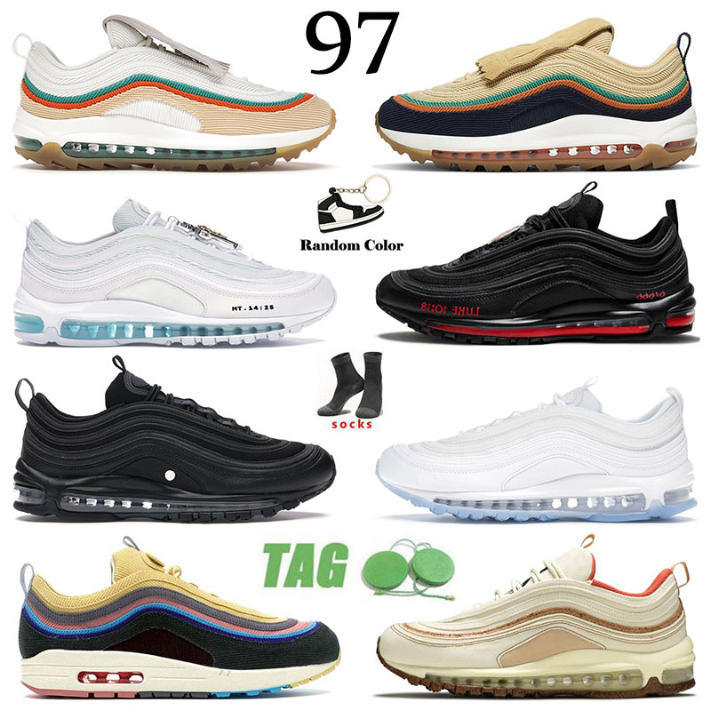 

Satan Running Shoes Mens Womens Golf NRG Celestial Golden MSCHF x INRI Jesus Designer Cork Undefeated All Black White Sean Wotherspoon Sports Sneakers Trainers, B37 36-45 summit white