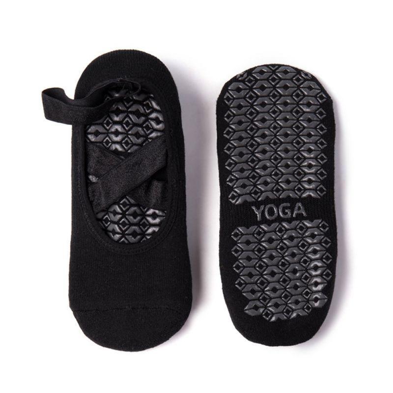 

Women High Quality Bandage Yoga Socks Anti-Slip Quick-Dry Damping Pilates Ballet Socks Good Grip Women Cotton 35-40 New