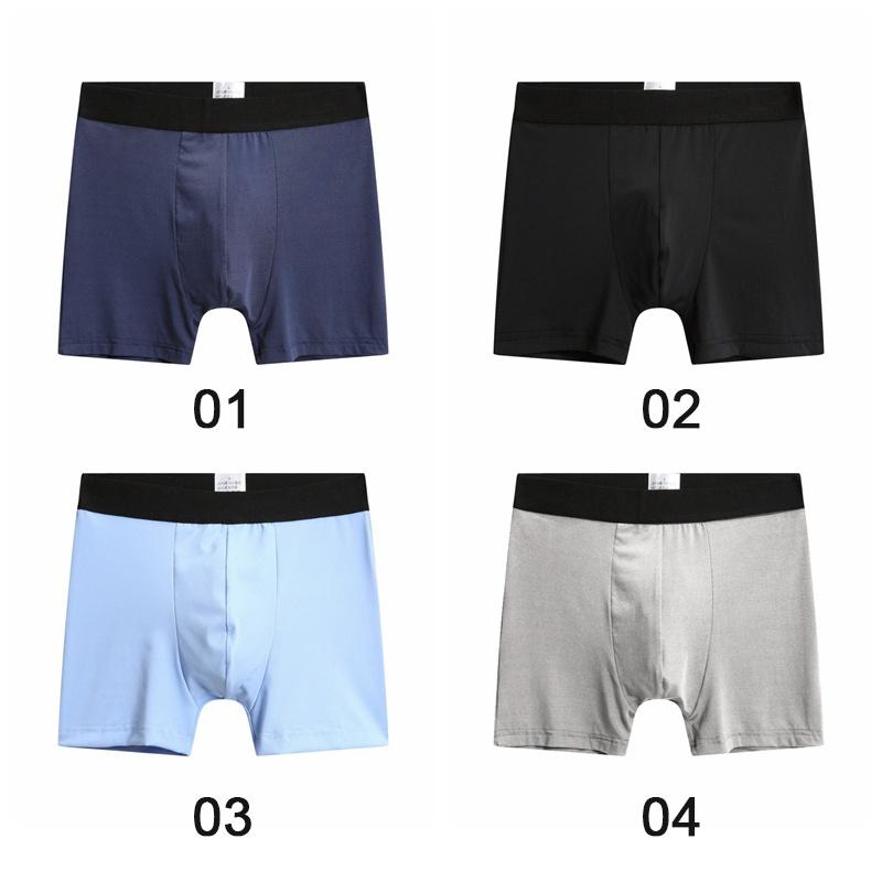

Indoor activities 4pcs Men's Sports Yoga Briefs Boxer Breathable Cotton Boxer Men's Solid Color Underwear Trade, Mix