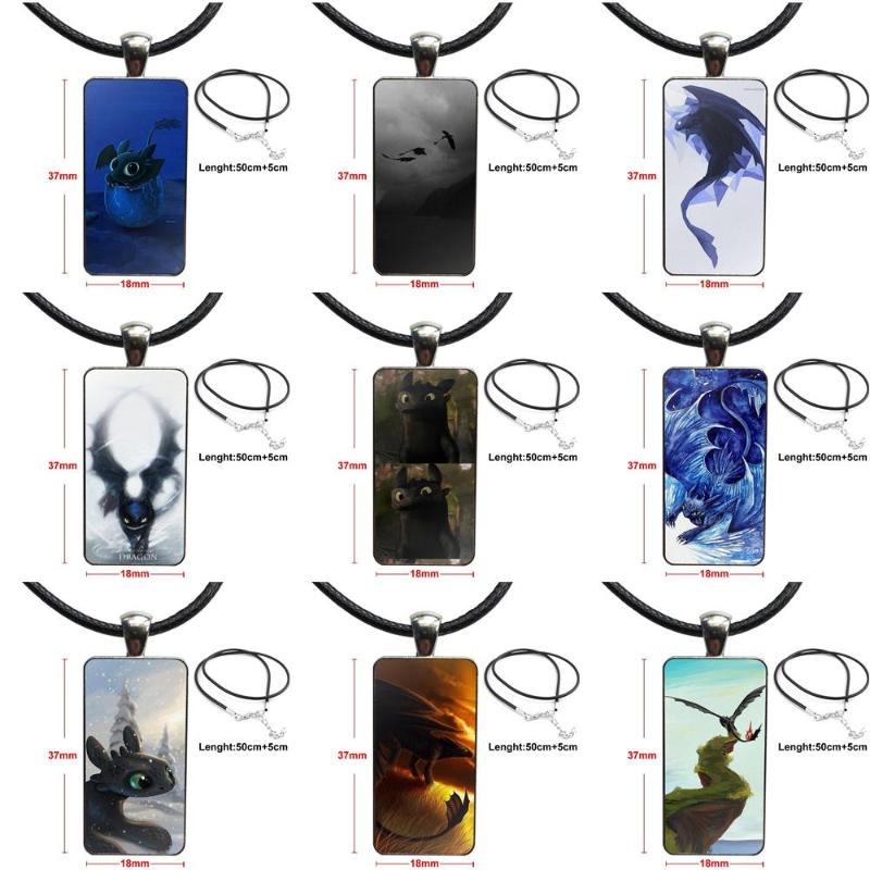 

Glass Pendant Galaxy Pendant Necklace Women Steel Plated Necklaces Jewelry For Unisex How To Train Your Dragon Toothless