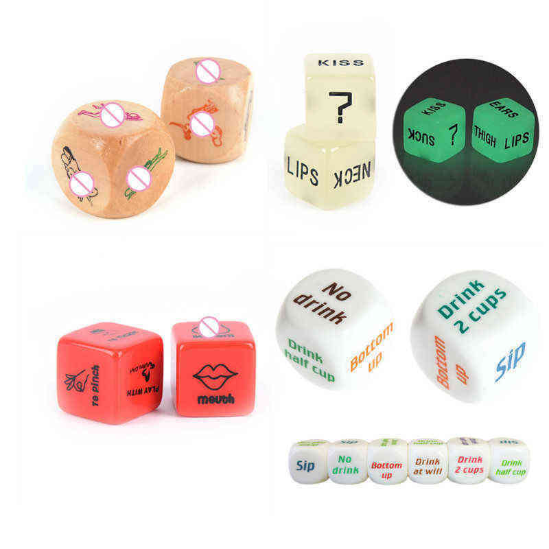 1 PC 25mm Novelty dice Housework Dice Fun Dice Game for Family Housekeeping Game 