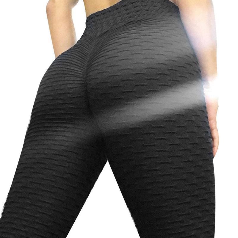 

Women Sports Compression Stretchy BuLifter Elastic Anti-Cellulite Exercise High Waist Gym Sweat Absorbing Yoga Pants Casual, Grey