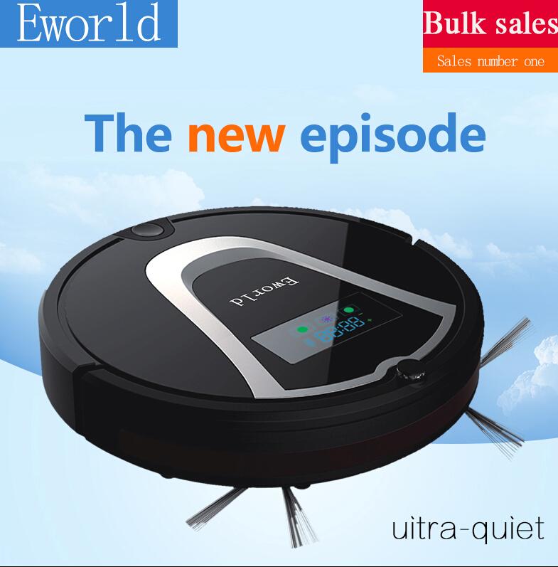 

Eworld M884 Robot Vacuum Cleaner Household Vacuum Cleaner With Longest Working Time/Moping/Auto Recharged /Lowest Noise