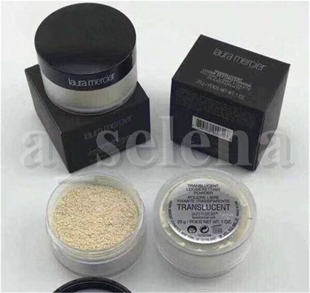 

Laura Mercier Face Powder Loose Setting Powder Waterproof Long-lasting Moisturizing Face Loose Powder Maquiagem Translucent Makeup, Transparent
