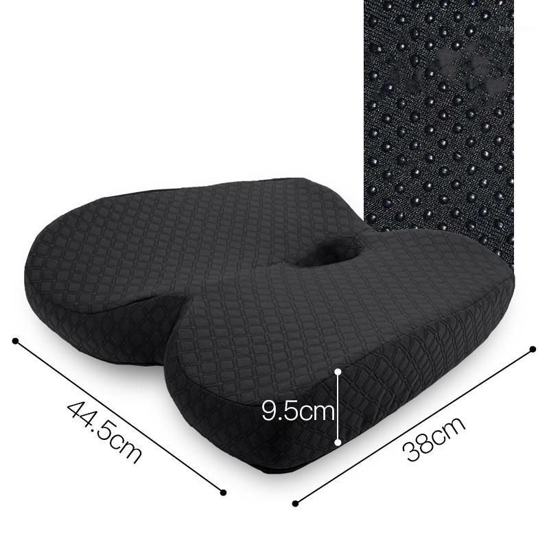 

Sedentary Memory Foam Seat Cushion Orthopedic Pillow Coccyx Office Chair Hip Car Seat Wheelchair Hip Massage Vertebrae Pad1