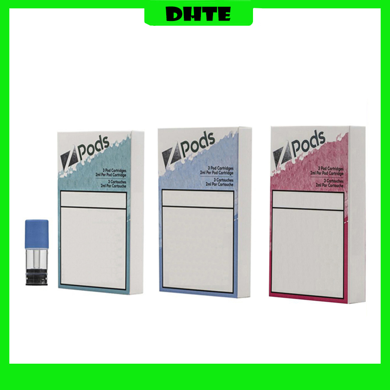 

100% Authentic Stlth Pods Zlab ziip Spod 2% nic High Quality atomizers Electronic Cigarette Vaporizer Pod Compatible