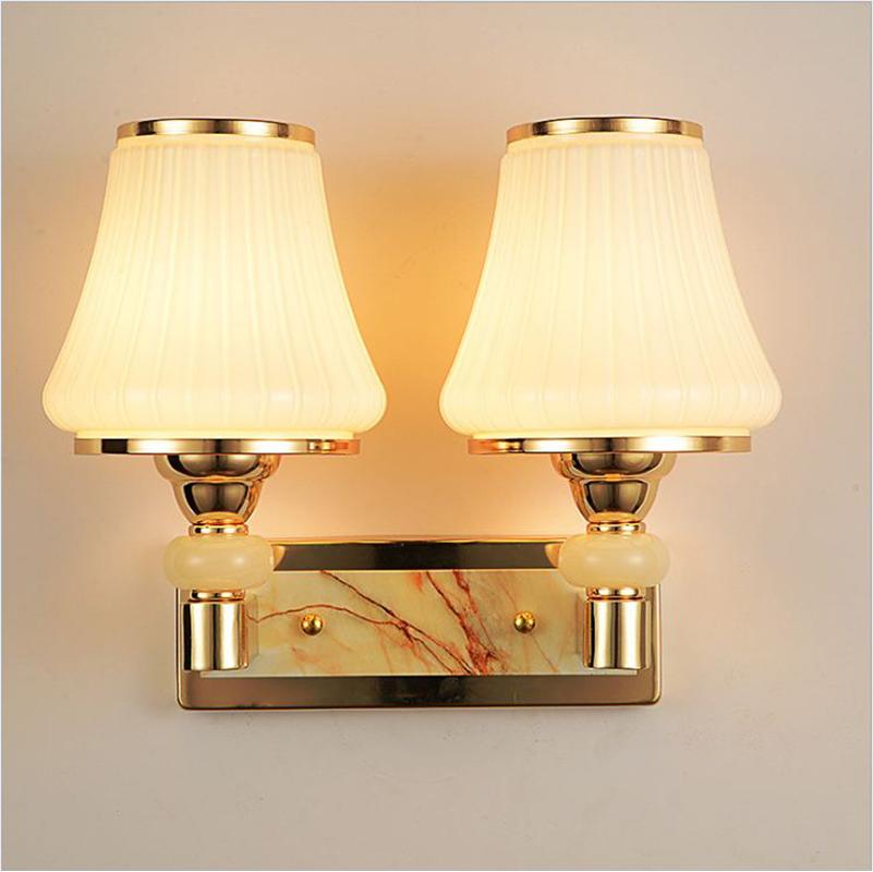 

WOERFU Modern Double Head Wall Lamp E27 AC85-265V Bedside Lamp Hotel Home Fashion Indoor Wall Lamps sconce bracket light