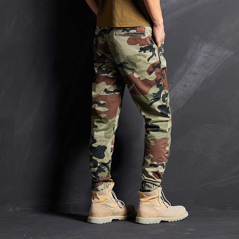 

2020 Tactical Man Camo Camouflage Cotton Corridors Casual Streetwear Winter Men's Military Cargo Pants Inil, 8006 khaki camo