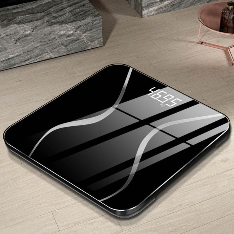 

Body Weighing Scale Smart Body Scales LCD Display Glass Digital Weight Scale Bath Electronic Floor Scales Health Balance1