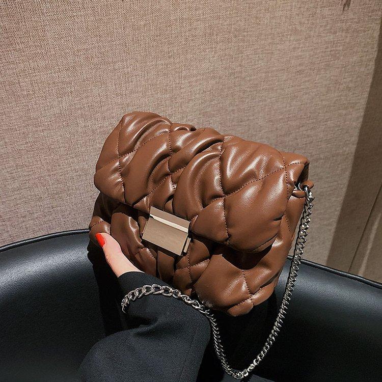 

Evening Bags Ruched Mini Cute Solid Color Small Chain Strap Female Flap Crossbody Shoulder For Women 2021 Minimalist Handbags