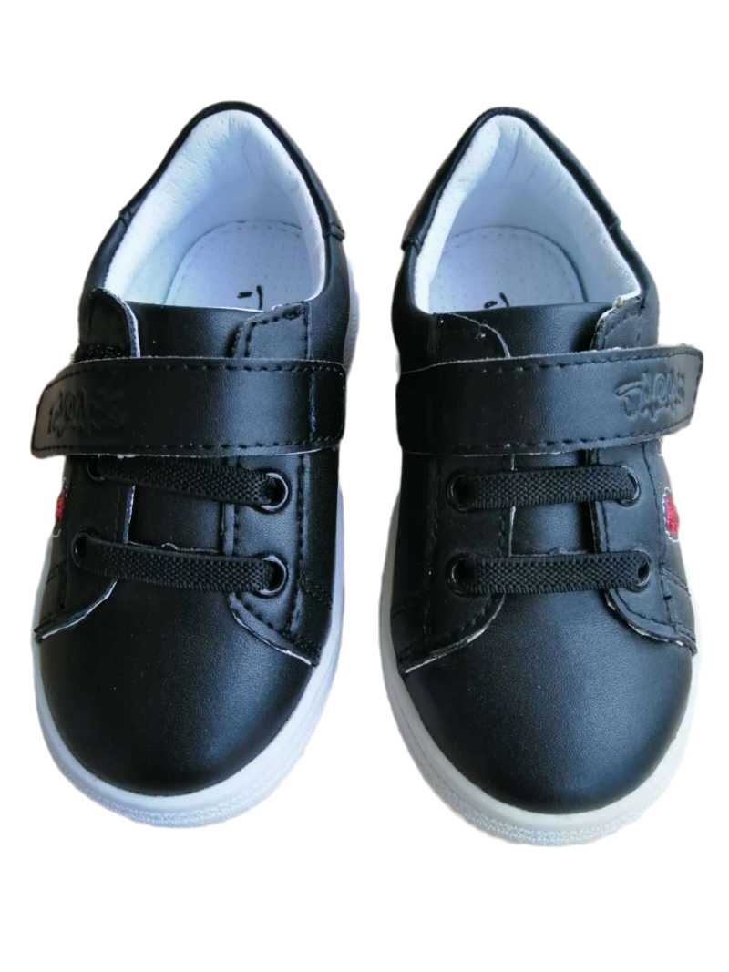 

Kids Shoes Stylish, wearable and non-slip travel shoes with balloon embroidery for Tylanus boys and girls, Black sandals