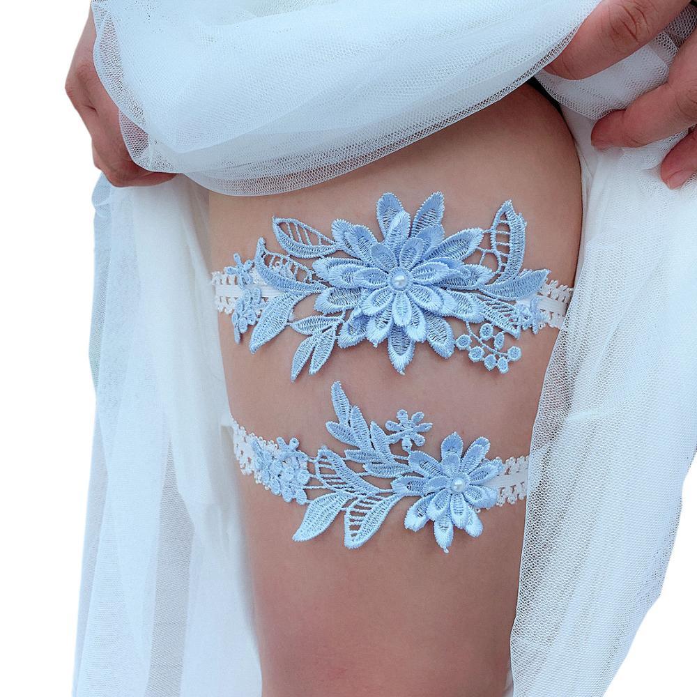 plus size wedding garter set