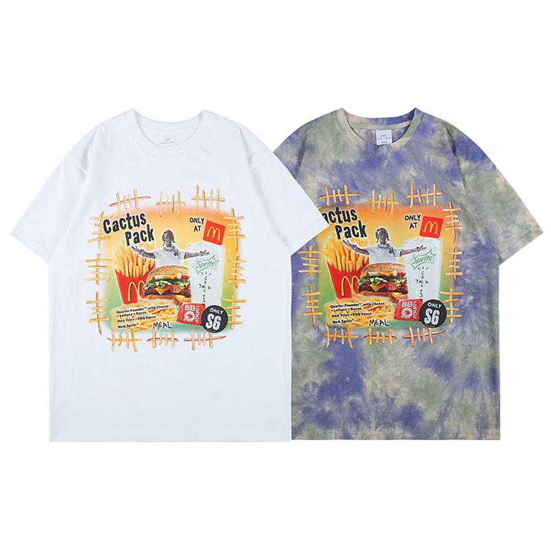 

2021 New Men's Shirt Will See Short Sleeves Cactus Pack Print Cotton t W4UL, Clear