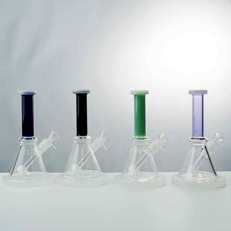 

Unique Hookahs Water Glass Bong Showerhead Perc 14mm Female With Showerhead Dab Rigs LXMD20101