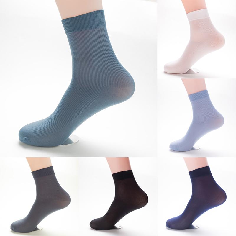 

1/3/5Pairs Breathable Men Mid Calf Crew Socks Solid Casual High quality Thin Spring Summer Autumn Socks Fashion, Gray