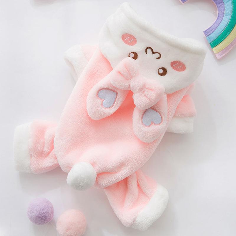

Newest Autumn and Winter Four Legs Pet Costume Halloween Cute Flannel Cartoon Design Pet Clothing Multi Styles Dog Jumpsuits1