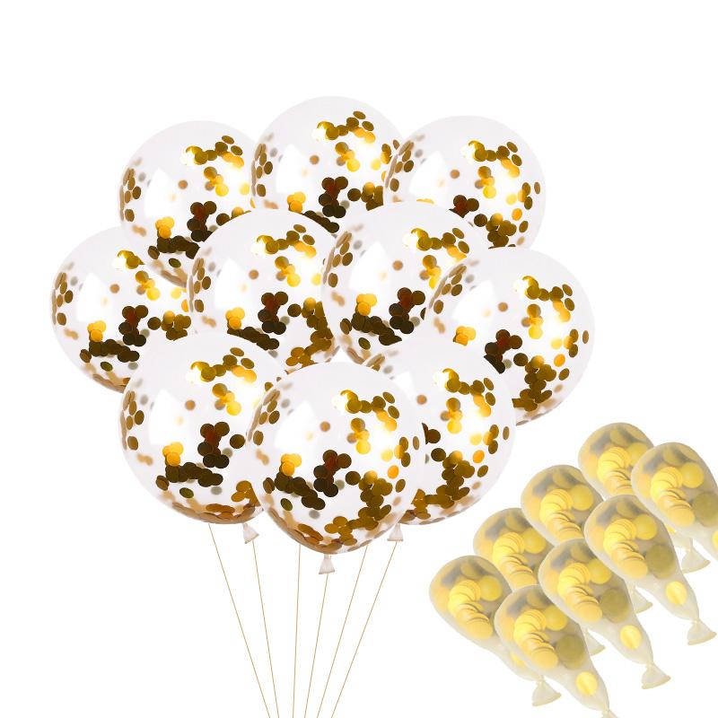 

5/10/20pcs 12inch Confetti Latex Balloons Wedding Christmas Decoration Baby Shower Birthday Party Decor Air Balloons Globos