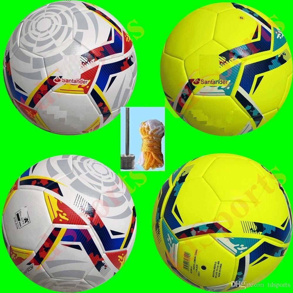 

New 2020 2021 La Liga League high quality 20 21 Soccer ball Final KYIV PU size 5 balls granules slip-resistant football Free shipping