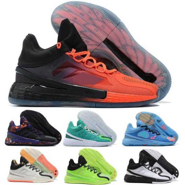 

2021 New Derrick D Rose 11 Men Basketball Shoes Sneakers MVP Brenda Oreo Family First Signal Green China Light Strike Red Trainers Shoes, Khaki