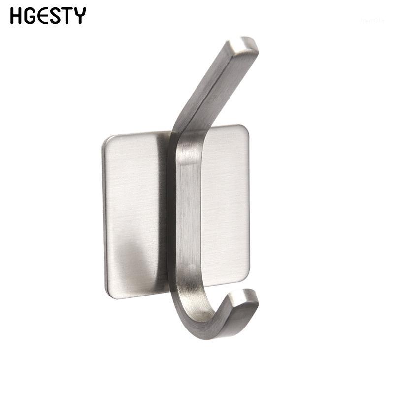 

Stainless Steel 3M Self Adhesive Hook Hat Robe Clothes Rack Bathroom Kitchen Towel Hanger Waterproof Wall Door Hooks Key Rack1