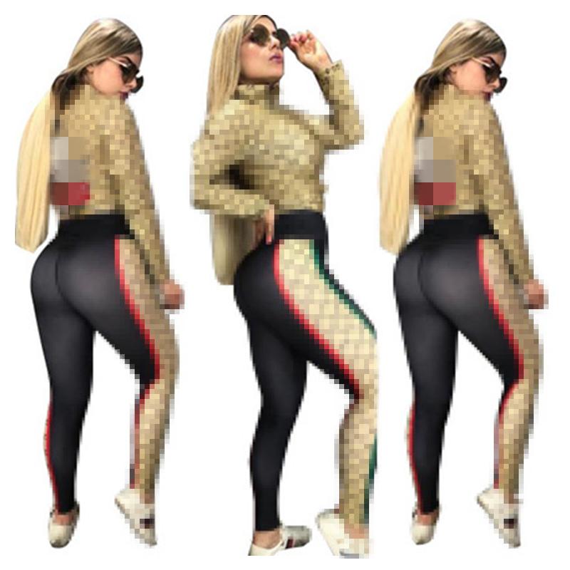 

Letter Printing Tracksuits European and American Winter Young Lady Sport Comfortable Fashion Printed Casual Two Pieces Zipper Jacket Set, G-j2260-apricot