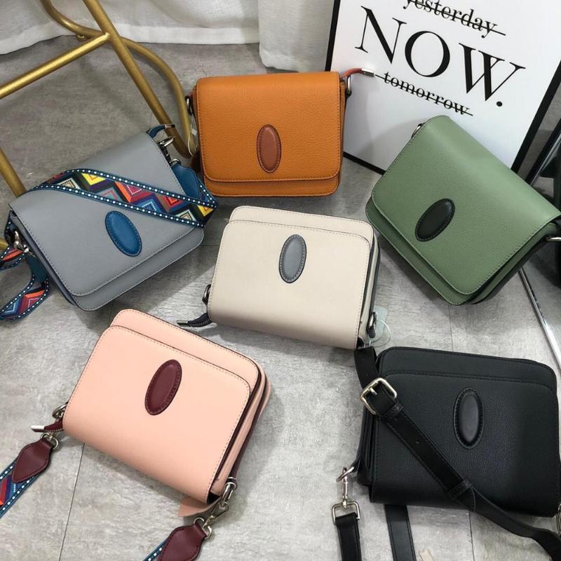 

free shipping 2020 the new style fashion and dress genuine cow leather women one shoulder bag crossbody bag 20cm 6color