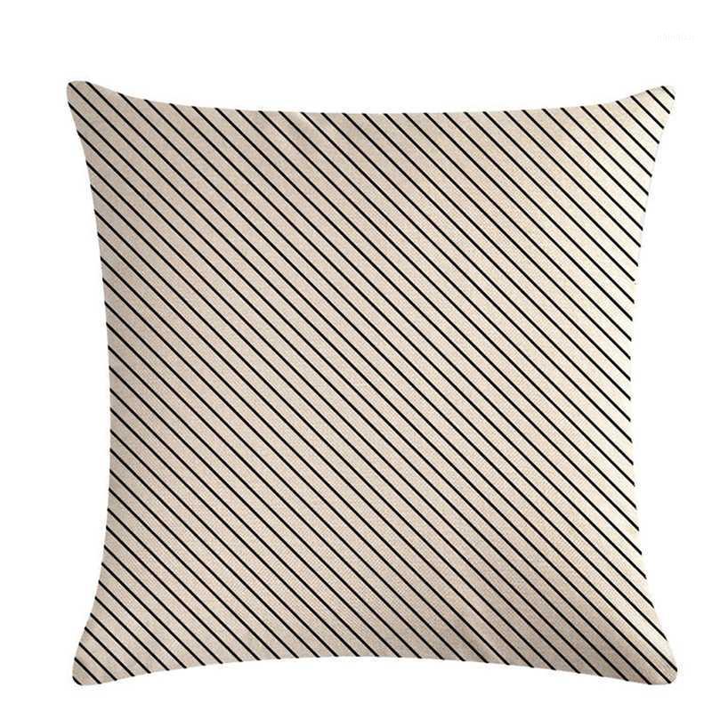 

Geometry Pattern Pillowcase Linen Throw Cushion Pillow Cover Printing Cushion Pillow Case Bedroom Office 45x45cm1, Style 3
