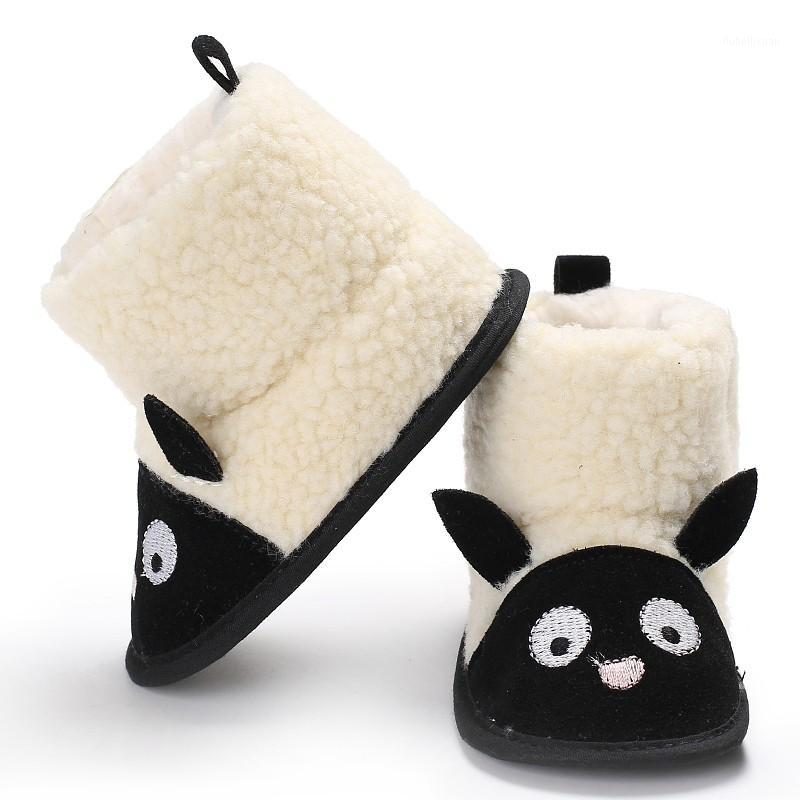 

Newborn Baby Cute Cartoon Sheep Shoes First Walker Girls Boys Winter Warm Boots Booties Soft Sole Infant Toddler Prewalkers1, Blue