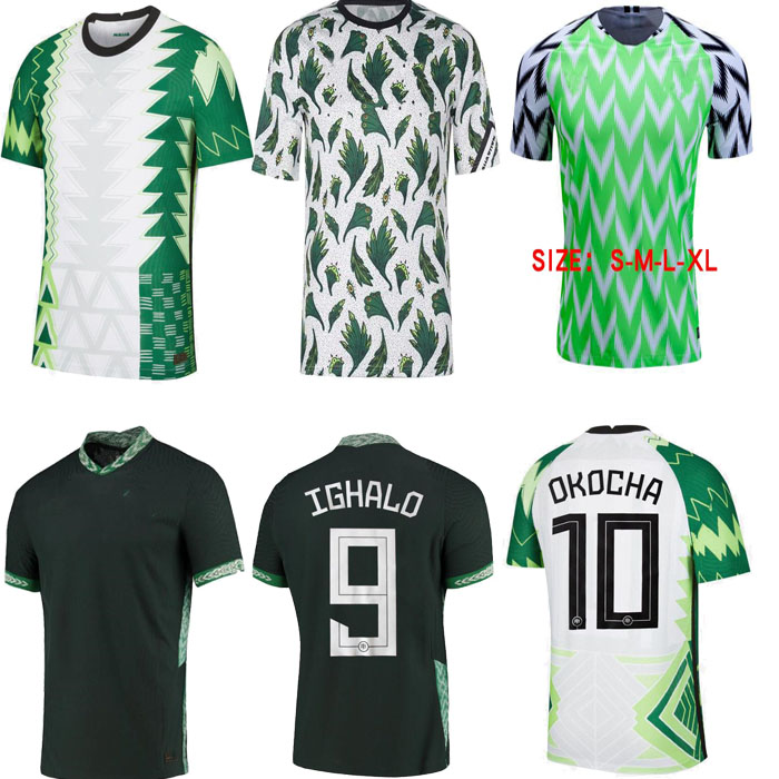 

2020 2021 Okechukwu IGHALO camisetas futbol maillot de foot OKOCHA AHMED MUSA Ndidi MIKEL IHEANACHO men kit Football shirts, Green