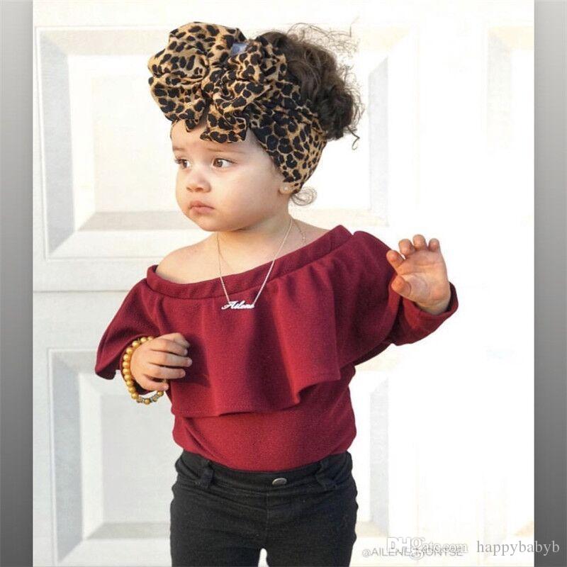 

New Ins Hot Selling Baby girl elastic Leopard-print Children's Headband kids Turban Head Wraps Stretchy Hairbands, Slivery;white