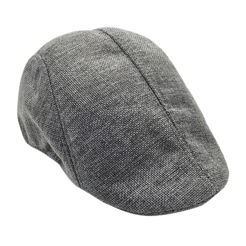 

Men British Style Octagonal Hats Winter Wool Hat Men Summer Visor Hat Sunhat Mesh Running Sport Casual Breathable Beret Flat Cap, Brown