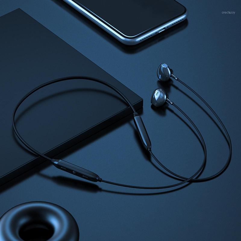 

Magnetic Wireless Wearable Solid Color Earphone In-ear Sport Stereo Earbuds1, Red