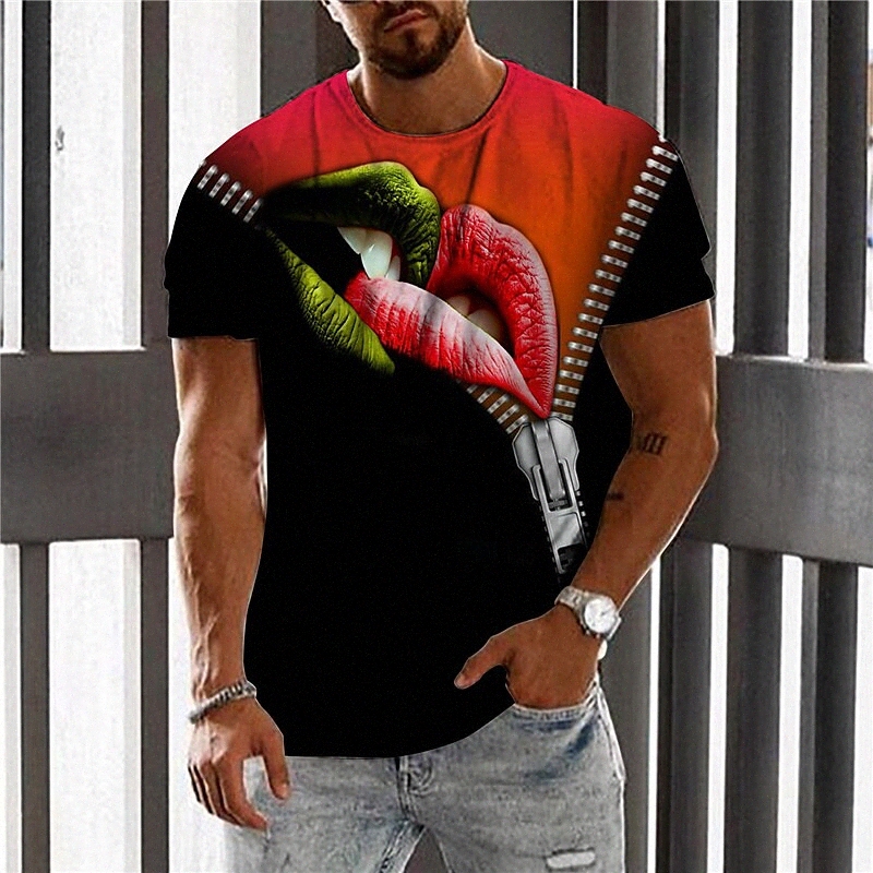 Homme Unisexe T-shirt 3D Imprimer Imprimé graphique Imprimé de l'équipage Boulet Vacances quotidiennes Imprimé à manches courtes Tops Casual Desi