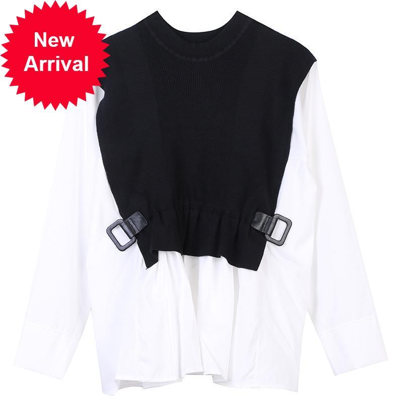 

2021 New Autumn New Vintage Women in Long Sleeves Pullovers Car Clothes Fine Knitted Shirt Top 2p77, Gray