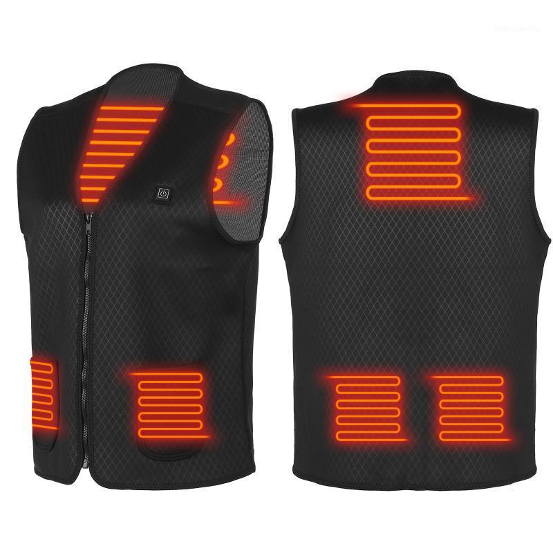 

Manetic Therapy Heated Vest Washable USB Electric Heating Vest Waistcoat Heated Clothing for Men Women Winter1, As pic