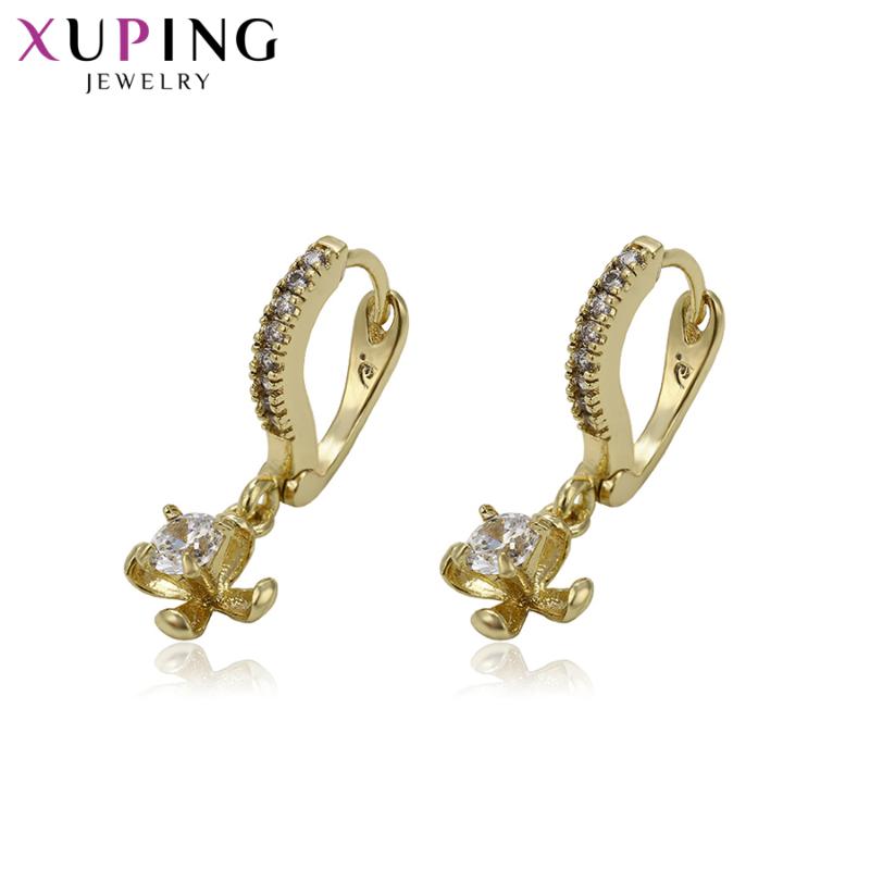 

Xuping Fashion Elegant Earrings New Style Jewelry With Synthetic Cubic Zirconia for Women Thanksgiving 93818