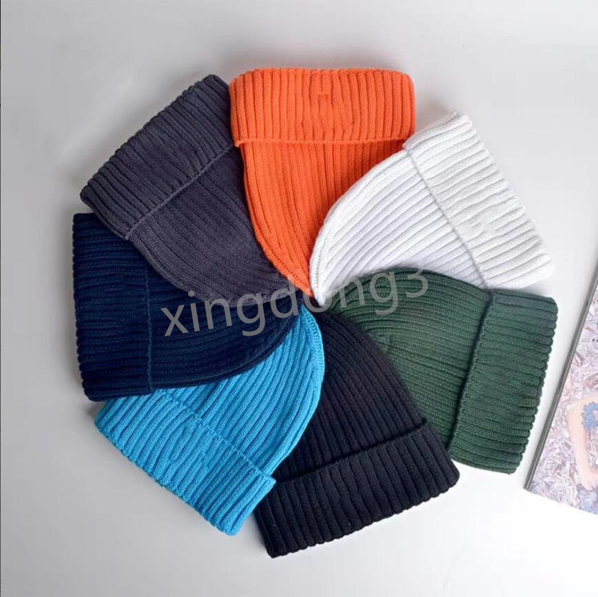 

P Designer Mens Beanie Cap Luxury Skull Hat Knitted Caps Ski Hats Snapback Mask Fitted Unisex Winter Cashmere Casual Outdoor Fashion High Quality 7 Color, Black