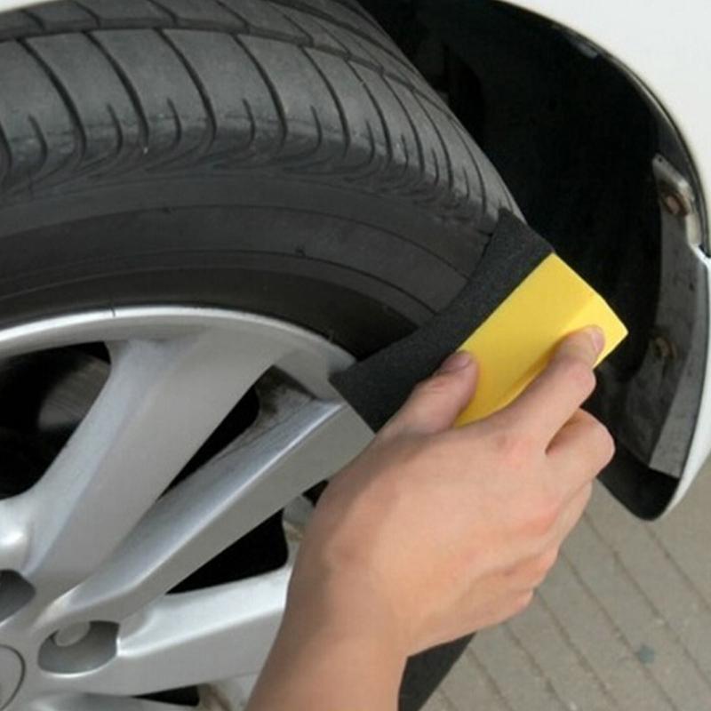 

Car Sponge Contoured 2 Pack Auto Wheels Brush Tools Applicator Special For Tire Hub Cleaning Dressing Waxing Polishing Fast Delivery