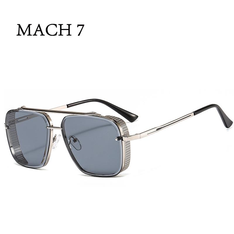 

Sunglasses 2021 PUNK Mach Seven Style Gradient Women Fashion Men Vintage Brand Design Uv400 Sun Glasses