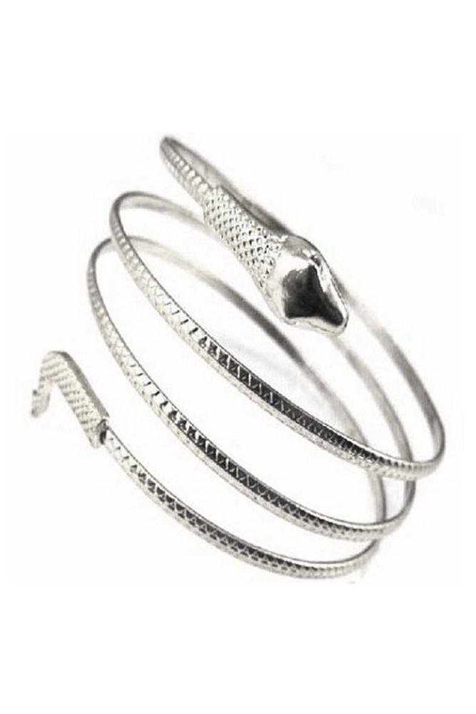 

Fashion Coiled Snake Spiral Upper Arm Cuff Armband Bangle Bracelet