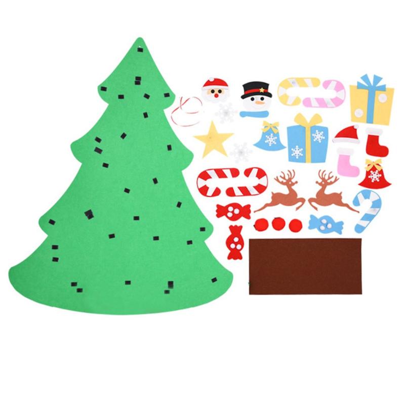 

Felt Christmas Tree Christmas Decoration Pendant Children'S Handmade Diy Puzzle Three-Dimensional Tree