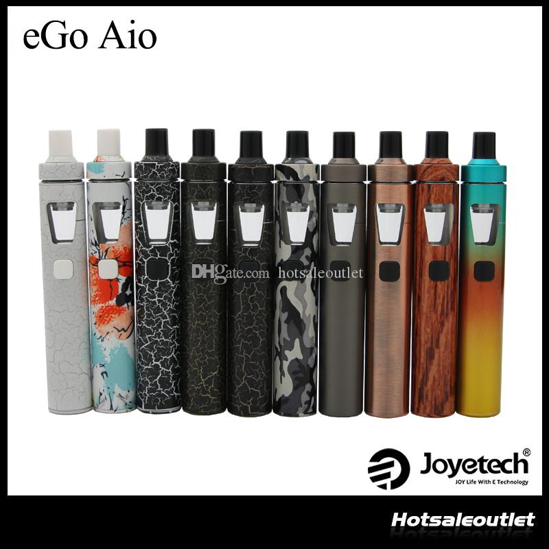 

Joyetech eGo Aio Kit with 2.0ml Capacity 1500mAh Battery Anti-leaking Structure and Childproof Lock All-in-one Style Kit 100% Original
